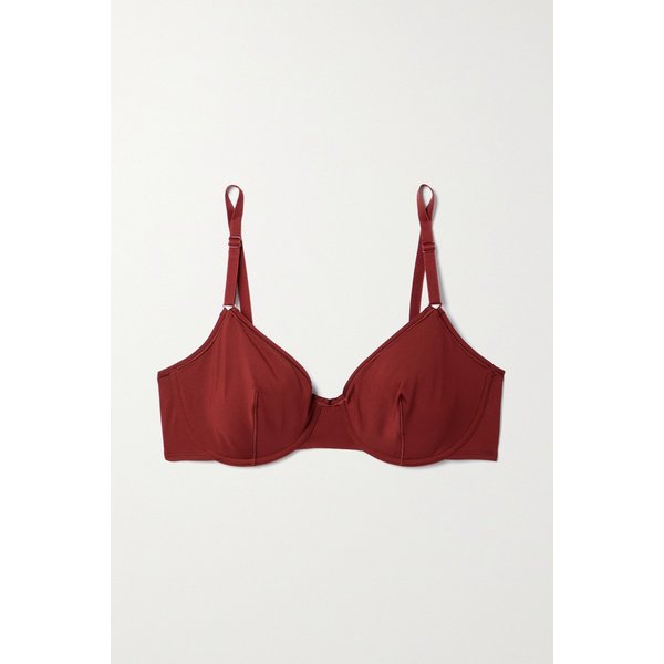 에레스 Ilona Stretch-jersey Underwired Soft-cup Bra 와인 레드 13452677153474381