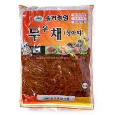 솔거 무우채 10kg(1kgx10팩)