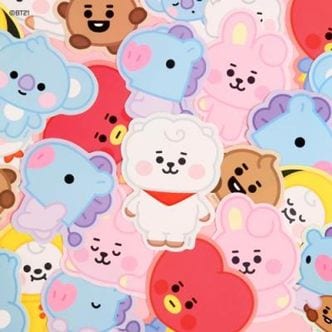 핫트랙스 BT21 베이비 빅 스티커-코야,알제이,슈키