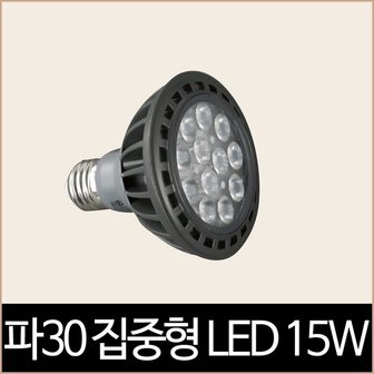 소노조명 더쎈 파30 집중형 LED 15W 전구색 인테리어 램프