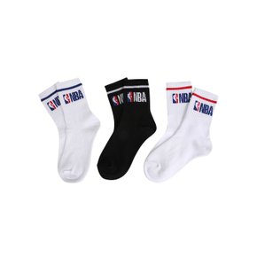 베이직 3팩 크루 삭스(WH/BK/GR)(5-2) K235AO001P_s