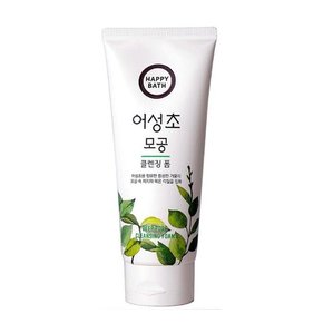 [키멘션] 해피바스 어성초 모공 클렌징폼 200ml