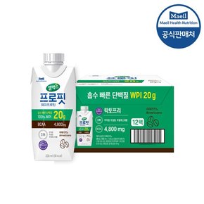 셀렉스 프로핏 웨이프로틴 드링크 아메리카노 330ml 12팩