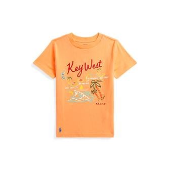 폴로 랄프 로렌 폴로 키즈 키 웨스트 코튼 저지 티(CWPOTSHT8020526800)