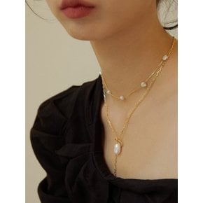 Rign&pearl necklace(링&펄목걸이)