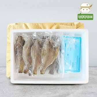  동해안 어획 자연산 반건조 손질 가자미 선물세트 2kg(참가자미1kg+미주구리1kg)