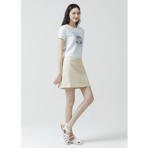 [24S/S] 그래픽 포인트 크롭 티셔츠 ITO4WTS130