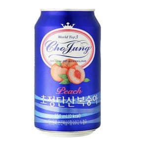 초정탄산 복숭아 355ml 24개