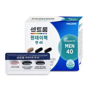 원데이팩 맨 40 30팩 x 2개 루테인 오메가3 쏘팔메토 비타민 H