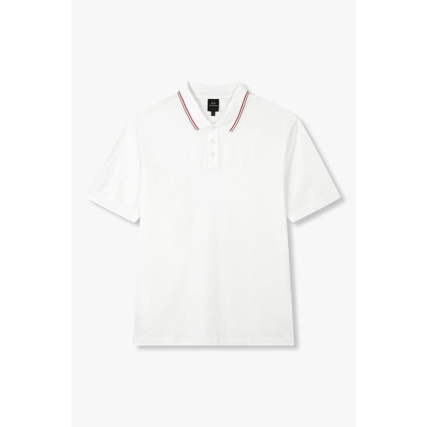 남성 더블 라인 카라 폴로 셔츠 A415131025000