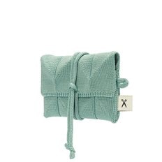 Lucky Pleats Knit Card Wallet Basil[정가: 28,000]