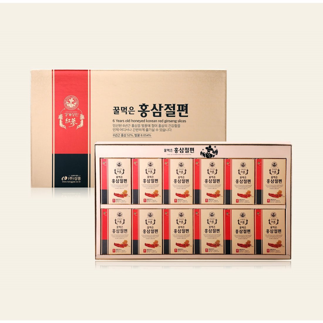 강개상인 꿀먹은 홍삼절편 15g X 12입, 믿고 사는 즐거움 SSG.COM