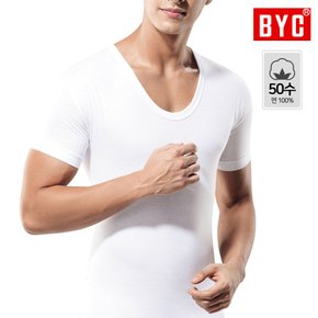 BYC_ 남자 그랜드 반팔런닝 3매입 BYI6036