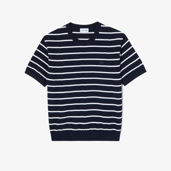 [시흥점] 남성 솔리드 반팔 크루넥 스웨터 AH224E-55G