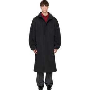 그레이 멘젤 코트 2201000O-W01NA- AW26-P403 Dark GREY
