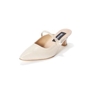 Diana Mule_Cream Patent