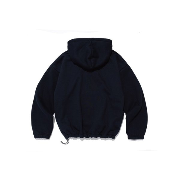 [기모선택] 헤브 어 드림 스트링 후드 티셔츠 (네이비)