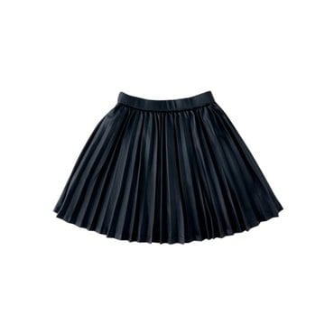 루즈페 RF-레더플리츠스커트75A19-430-04