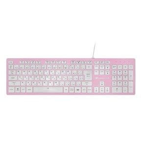 COUGAR VANTAR AX Pink 2 RGB CGR-WRXMI-VAP [] 게이밍 키보드 유선 가위 스위치 알루미늄