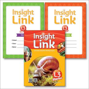 인사이트 링크 스타터 Insight Link Starter 3 세트 (전3권) : 교재 + Tests + Word Book