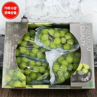 맛다름 [가락시장 경매 식자재 과일][국내산] 프리미엄 샤인머스켓 2kg내외 3~4수_안전포장