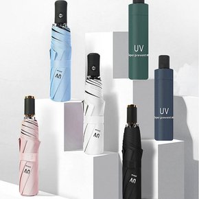 uv 우산 1+1 반자동 자외선 차단 햇빛 가림막 차양막 양산 장마철 대비