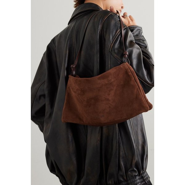 스타우드 월리 가죽 트리밍 스웨이드 숄더백 1647597317065589