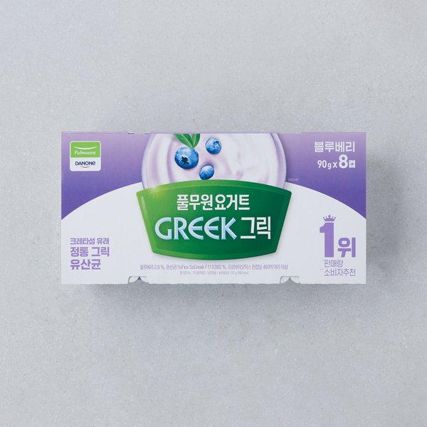 다논 그릭 블루베리 720g (90g8입)