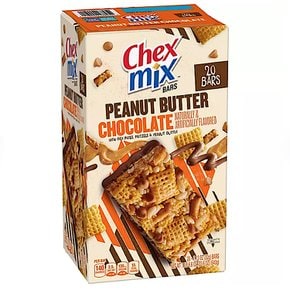 첵스믹스 비넛 버터 초콜릿 바 Chex Mix Peanut Butter Chocolate Treat Bars 20개