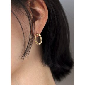 simple rope earring-M