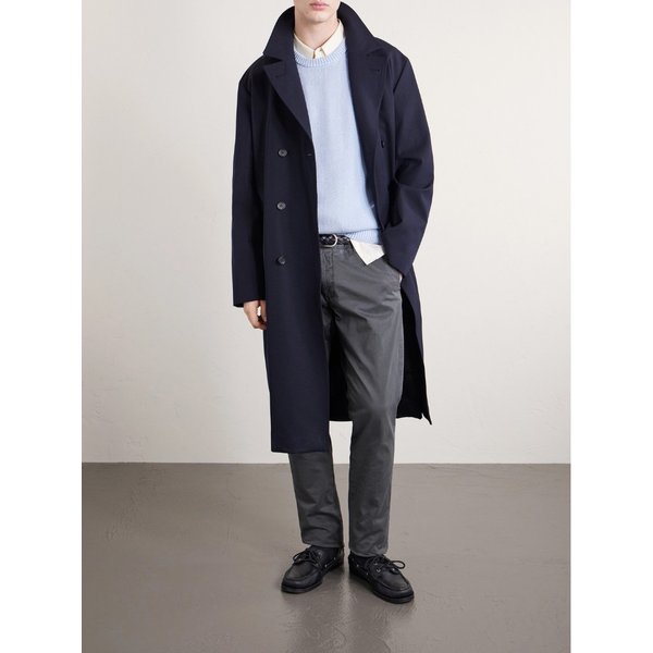 슬림 테이퍼 가바딘 코튼 스트레치 팬츠 46376663163019242