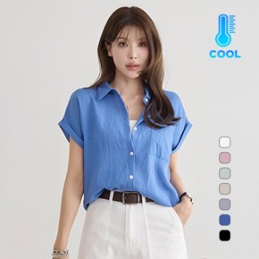 베이직한 쿨링 반팔 셔츠 NK62 TS 61_P429678597