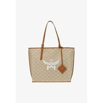  MCM LAURETOS 쇼퍼 - 토트 백 가방 - oatmeal 7879198