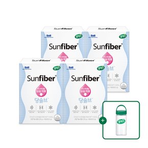 [본사직영] 썬화이버 당솔브(혈당케어) 스틱 6.25g x 40포(총 4박스) [40일분] (+텀블러 증정)