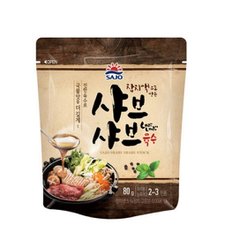  사조해표 샤브샤브 육수 80g 8개