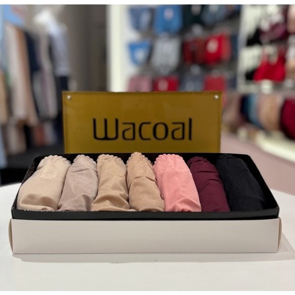 [여주점] 와코루 심플 무지 데일리 요일 노라인 햄 팬티 [WPTB301H]