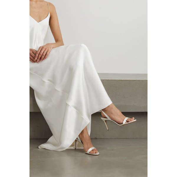 소 누드 85 새틴 슬링백 샌들 24772899113464224