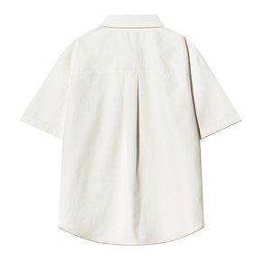 PATCH SEERSUCKER SHIRT_IVORY