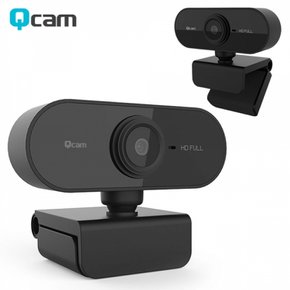 QCAM 화상용 웹 카메라 블랙 C200