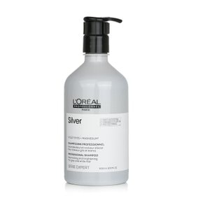 로레알 Professionnel Serie Expert Silver Violet Dyes + Magnesium Neutralising and Brightening Shampoo For Grey and White Hair 500ml