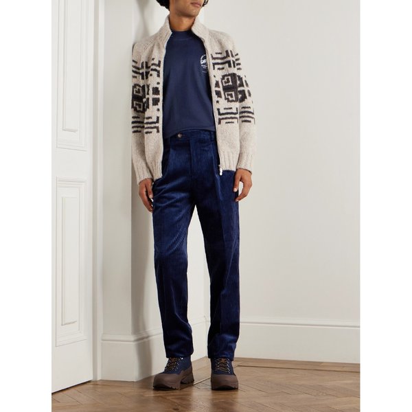 브루넬로쿠치넬리 로고 프린트 코튼 저지 슬림 티셔츠 46376663162902637