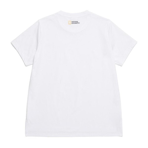 [여주점] N252WTS030 여성 크로우 COOL MAX 스몰로고 중힙기장 반팔티셔츠 WHITE