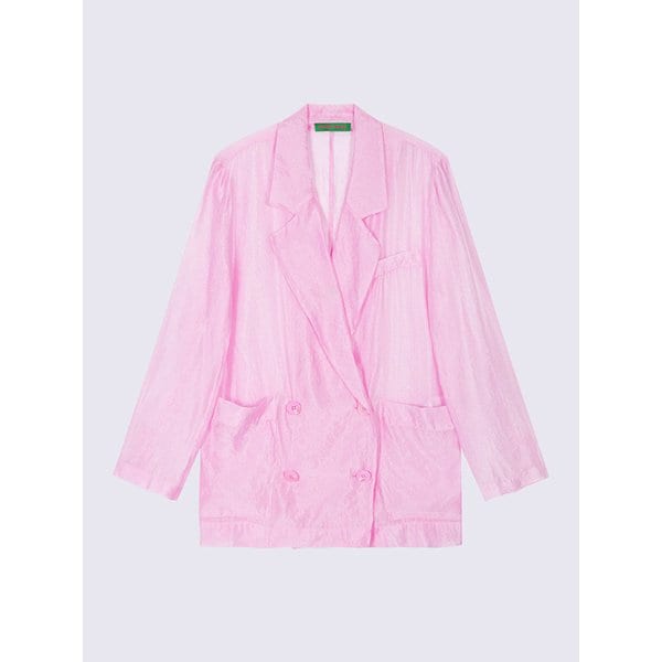 파스텔 시스루 자켓 (PINK)