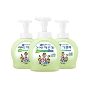 아이깨끗해 핸드워시 용기 청포도 490ml 3개