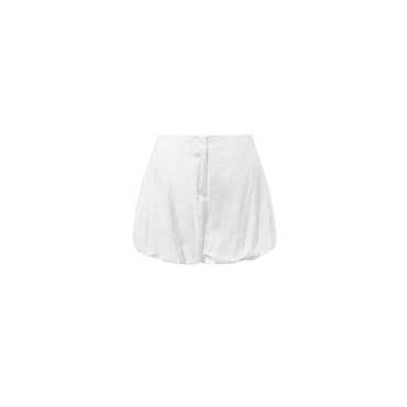 샵아모멘토 아모멘토 25SS Cotton Volume Shirring Shorts (2 Colors)