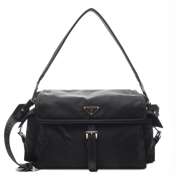 [부산점] [프라다] 26SS 여성 리나일론 삼각로고 라지 숄더백 (1BD391 RDLN F0002 V NOO 26S)