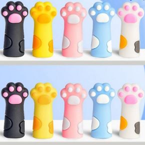 고양이 발 실리콘 연필 보호캡 고양이 발 실리콘 연필 보호캡