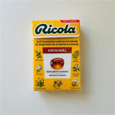  Ricola 리콜라 스위스 오리지널 무설탕 허브캔디 40g