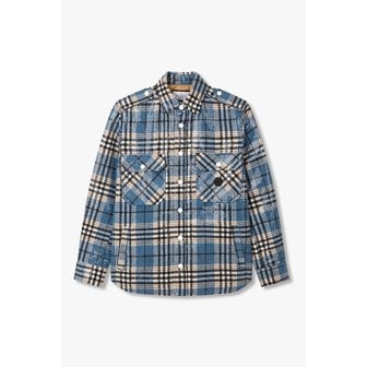 필립플레인 스팽글 타탄 체크 오버셔츠 8615304102000