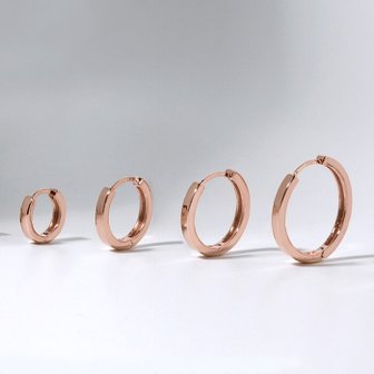 루브르파리 14K 달린 심플 원터치 링 귀걸이 EA1573_S